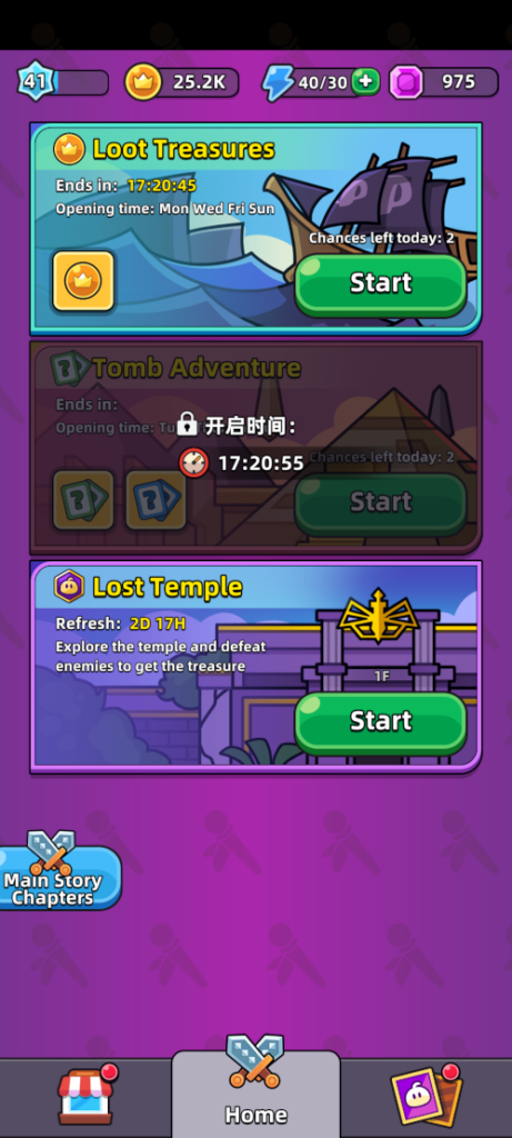 slime legion review events screen