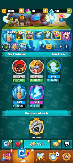 Rush Arena Review Spell Screen