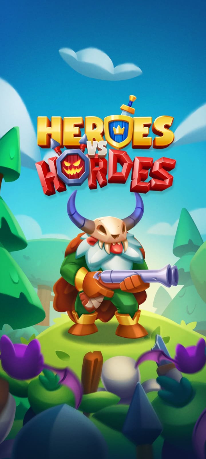 Heroes vs Hordes review main loading screen