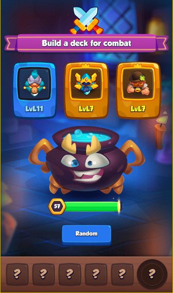 Event rush for glory rush royale choosing cards